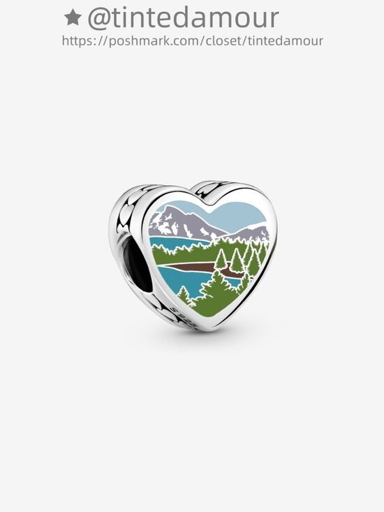 Pandora Colorado Heart Charm|Pendant - Picture 1 of 2